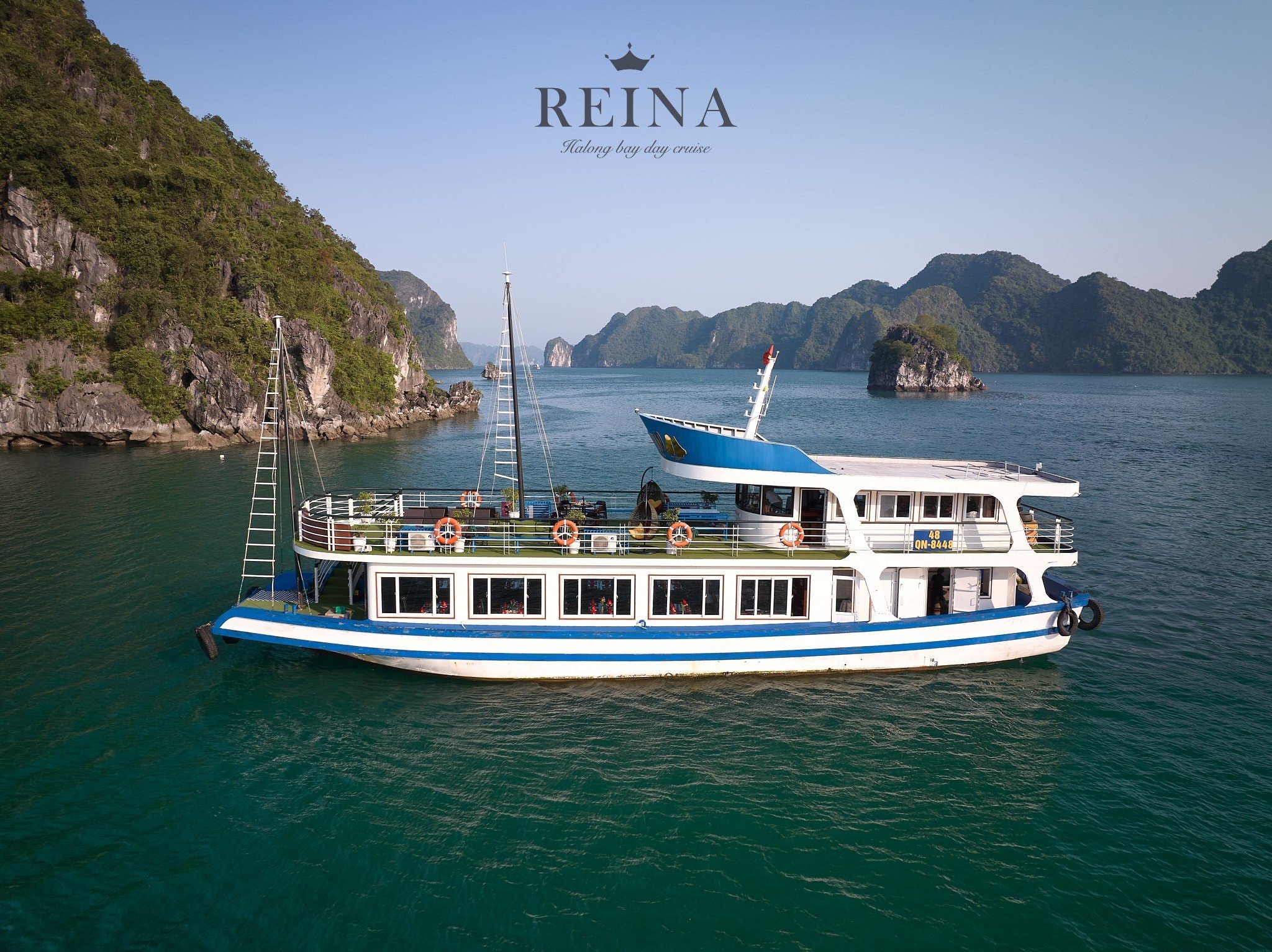 VỊNH HẠ LONG 1 NGÀY - DU THUYỀN REINA CRUISE - 3 SAO.