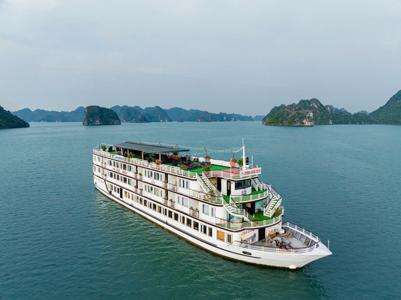 HẠ LONG 2 NGÀY 1 ĐÊM - DU THUYỀN AMANDA PREMIUM - 5 SAO.