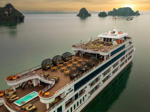 VỊNH HẠ LONG 1 NGÀY - DU THUYỀN AMBASSADOR CRUISE - 6 SAO.